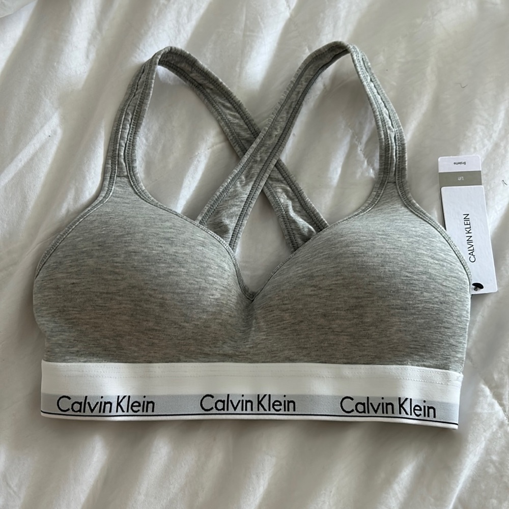 Calvin Klein padded sports bra bralette